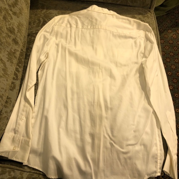 INC white button down shirt small - Picture 7 of 9